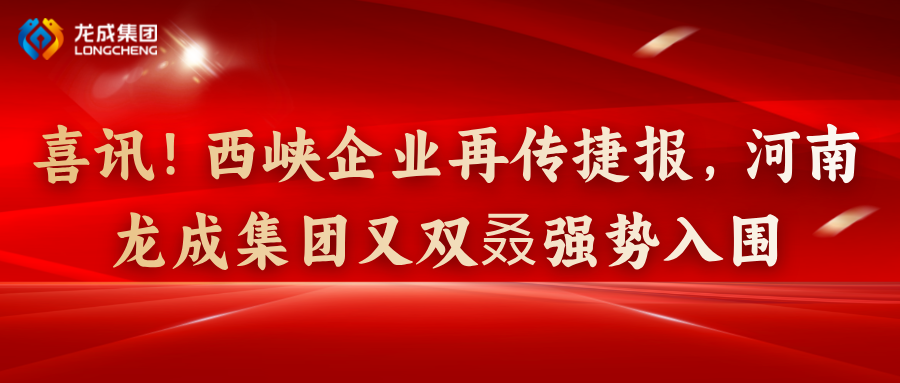 喜讯！西峡企业再传捷报，河南龙成集团又双叒强势入围